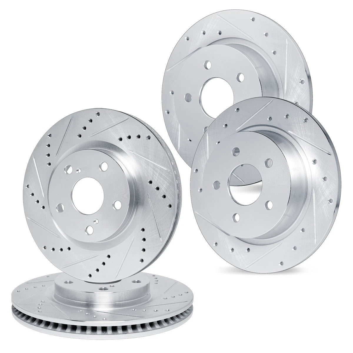 Set of 4 Brake Discs for Lexus ES350 (2007–2012) WGPN2-76012
