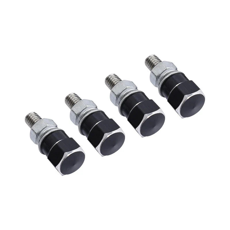 Set of 4 Hex License Plate Frame Bolts for Harley Touring Sportster Dyna Softail