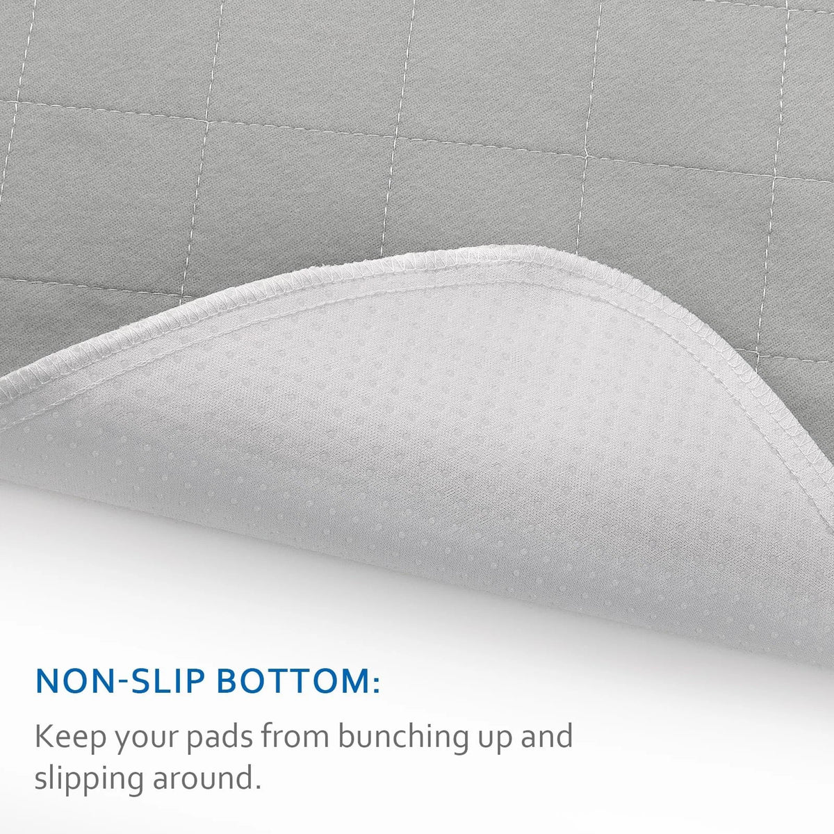 2X Washable Waterproof Bed Pads for Incontinence (Large 34x36 Inch)