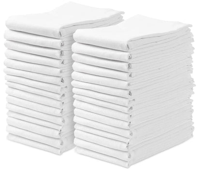 Pack of 30 Flour Sack Towels 28x28 inch 100% Cotton Highly Absorbent
