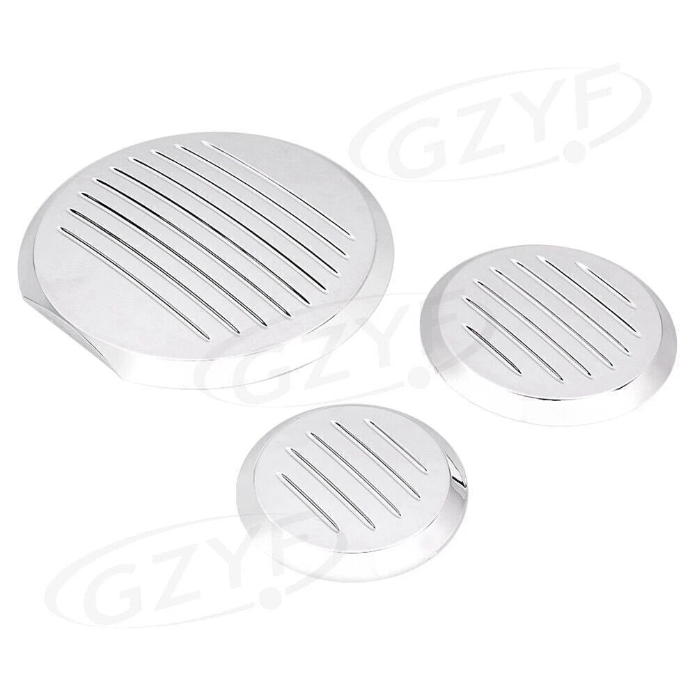 Chrome Engine Cover Insert Guard for Honda VTX1300 (2003–2009)