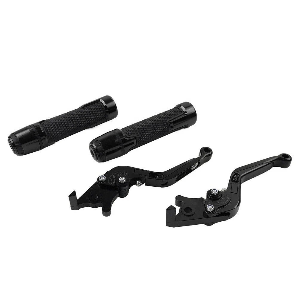 Brake Clutch Levers Handlebar Grip Set for Kawasaki Z650 Z900 (2017–2023)