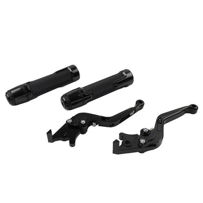 Brake Clutch Levers Handlebar Grip Set for Kawasaki Z650 Z900 (2017–2023)