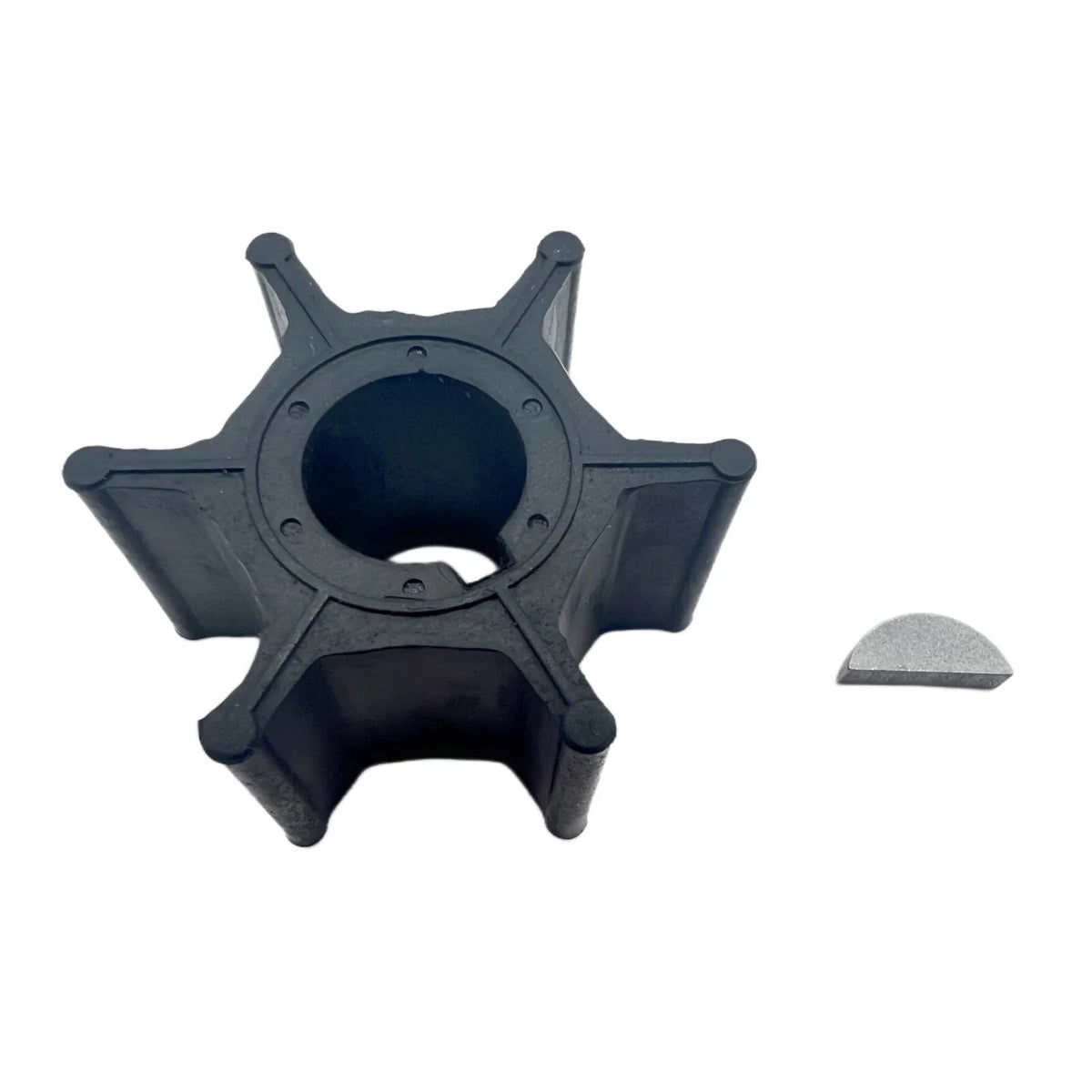 Water Pump Impeller w/Key for Suzuki Outboard 9.9 15 HP (1990–2023) 17461-93901 17461-939L0