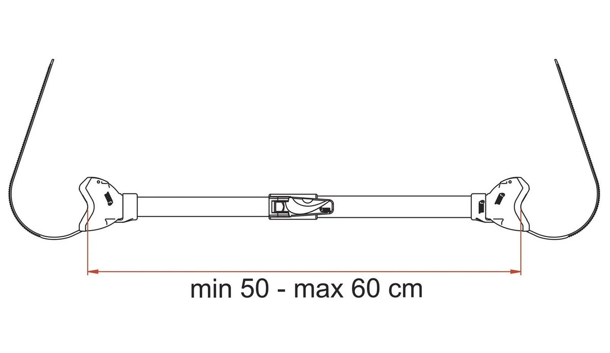 Fiamma Bike Frame Adapter for Motorhome Caravan (06602-01)