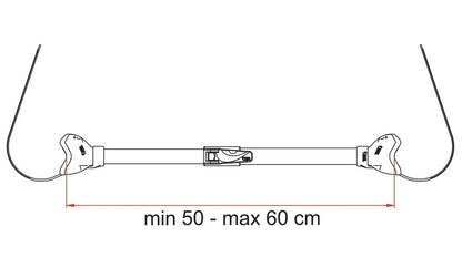 Fiamma Bike Frame Adapter for Motorhome Caravan (06602-01)
