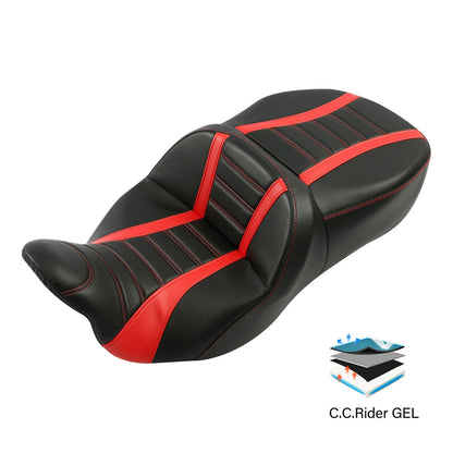 Gel Driver & Passenger Seat for Harley Touring Electra Street Glide (2009–2023)