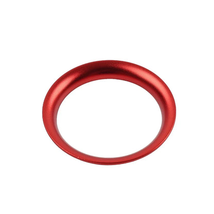 Push Button Ring Trim for Mazda 3 Axela 6 Atenza CX-5 (2014–2020) - Red