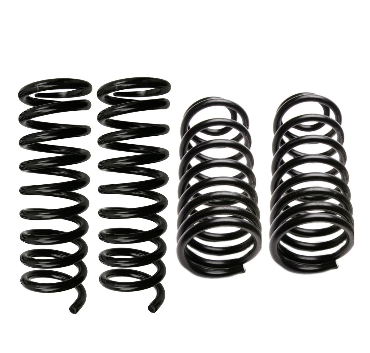 Set of 2 Lesjofors Front & Rear Coil Springs for Ford Mustang (1991–1993)
