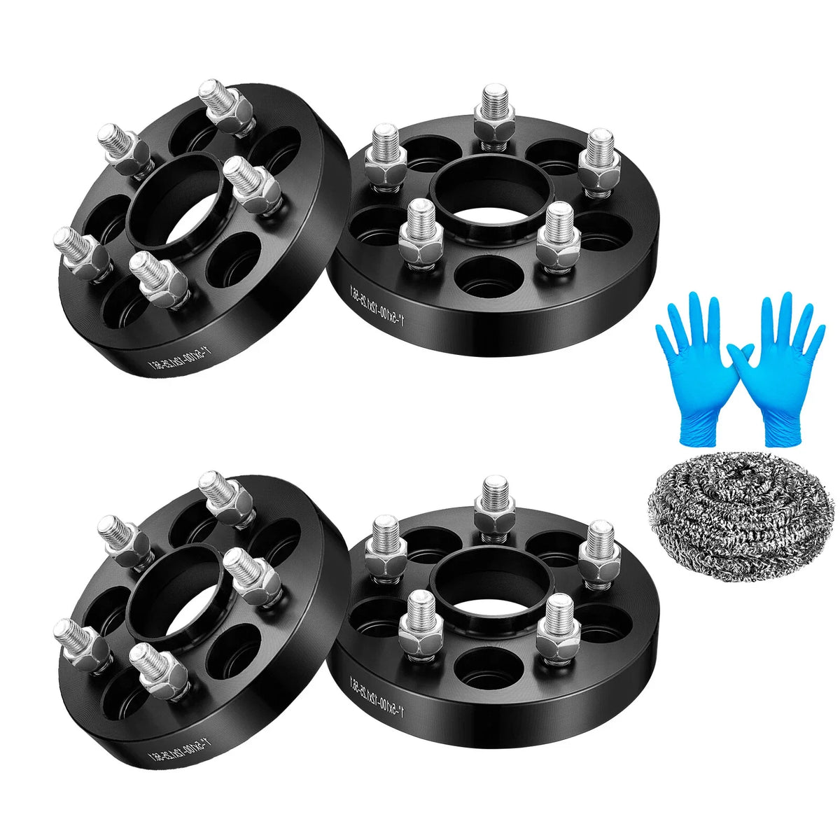 Set of 4 1" Hubcentric Wheel Spacers for Subaru XV & 86 (2012–2019)