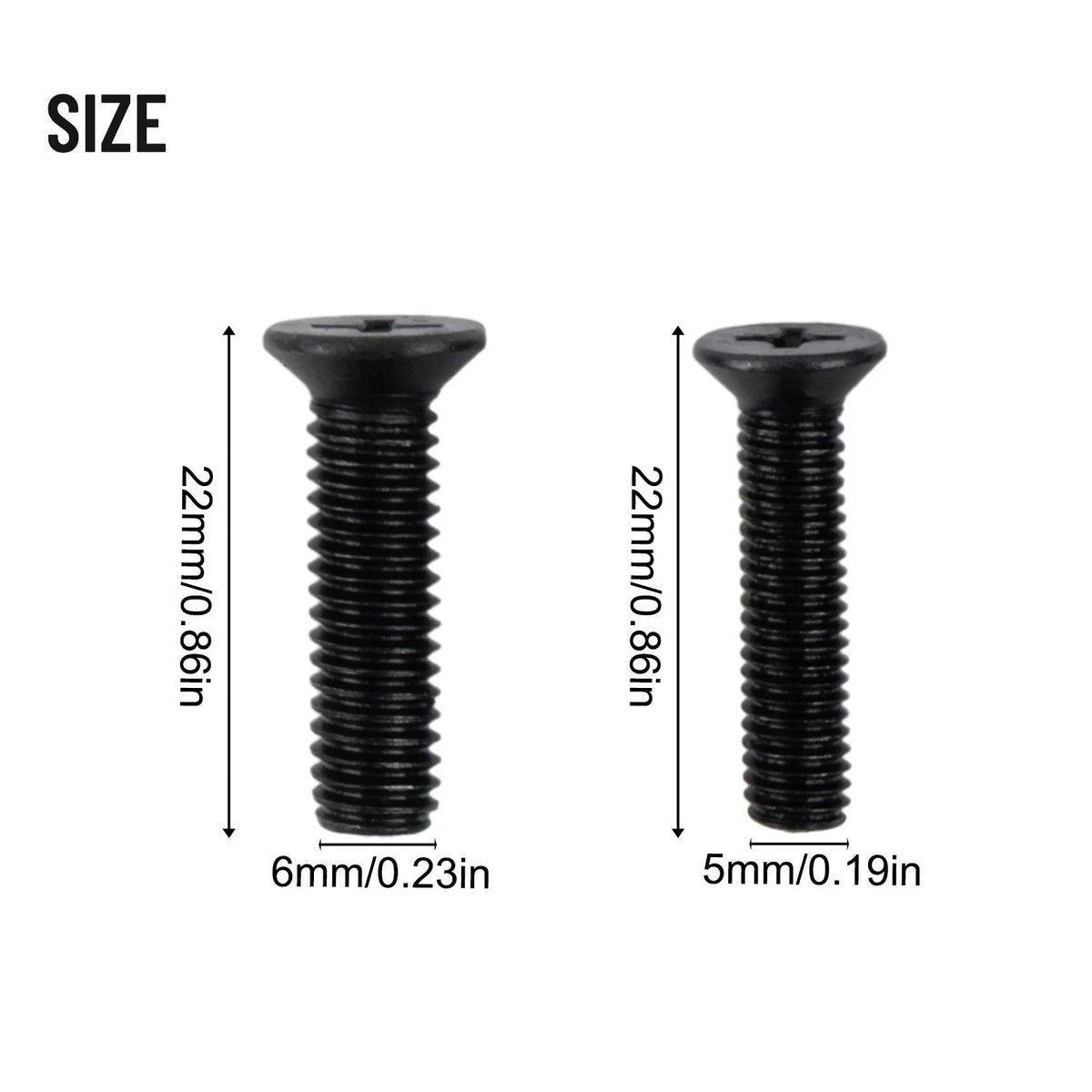 Screws Fasteners for 1/2 Inch M5 M6 (Compatible with )