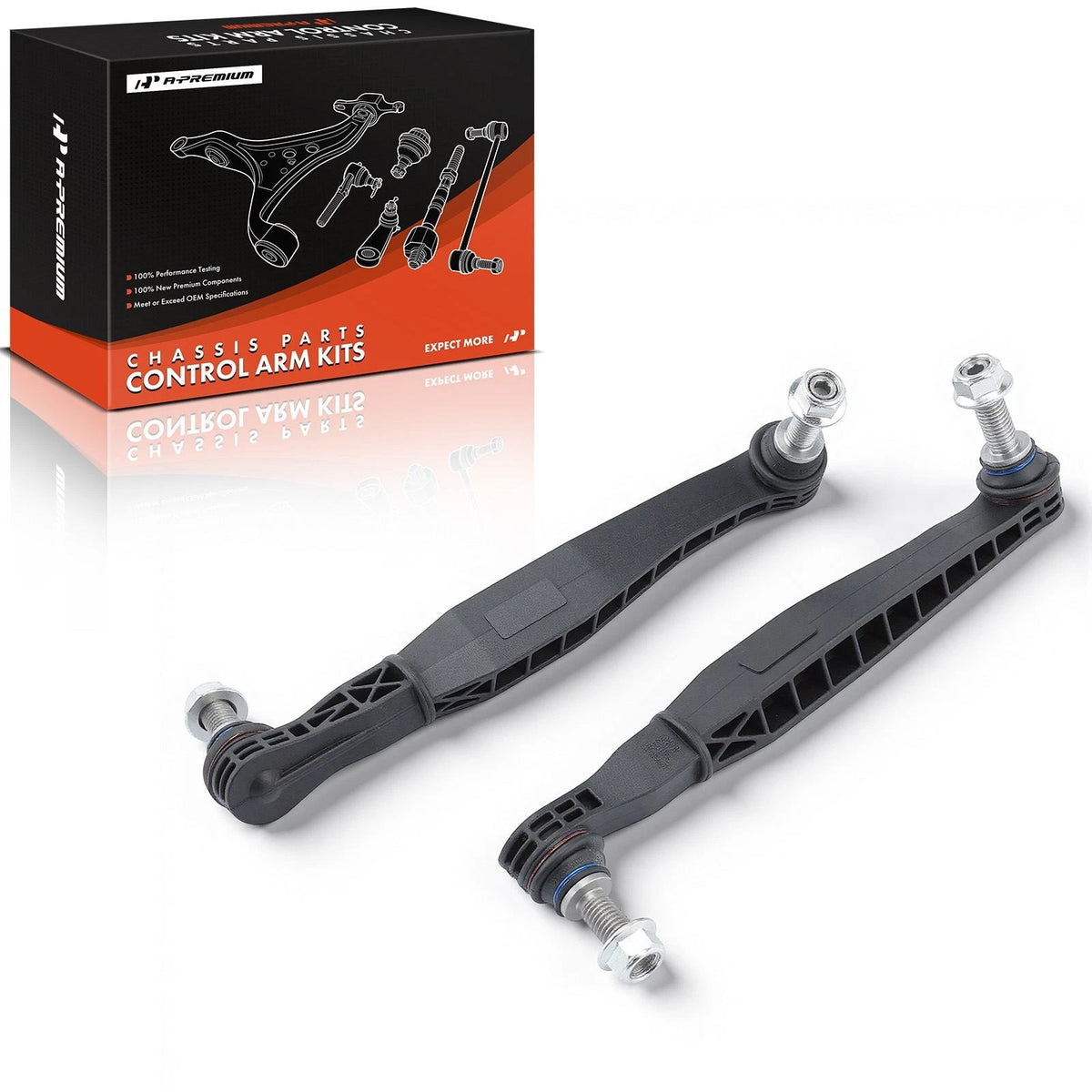 2X Front Stabilizer Bar Link for Chevrolet Camaro Cadillac CTS ATS CT5 (MS508184, MS508185, 20761141, 20761142)