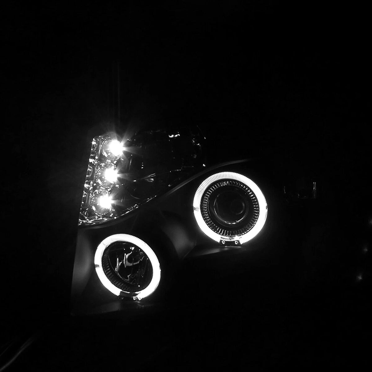 LED Halo Blue Projector Headlights for Tahoe Avalanche Suburban (2007–2014) NTR2147B