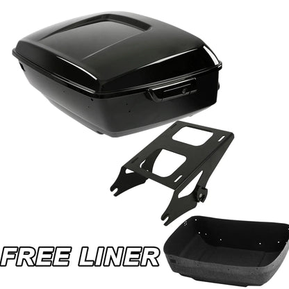 King Tour Trunk Mount Rack for Harley Touring Street Road Glide (2014–2025)