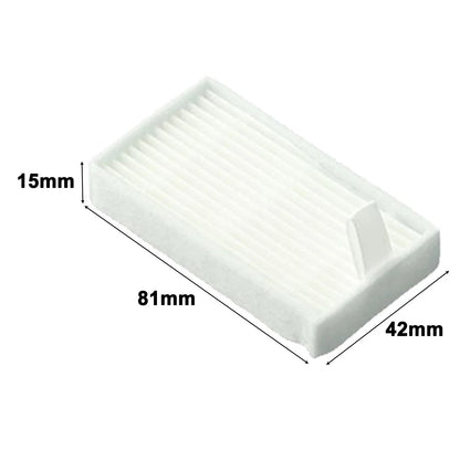 Set of 10 Cleaning Filters for Medion MD Vacuum Cleaner