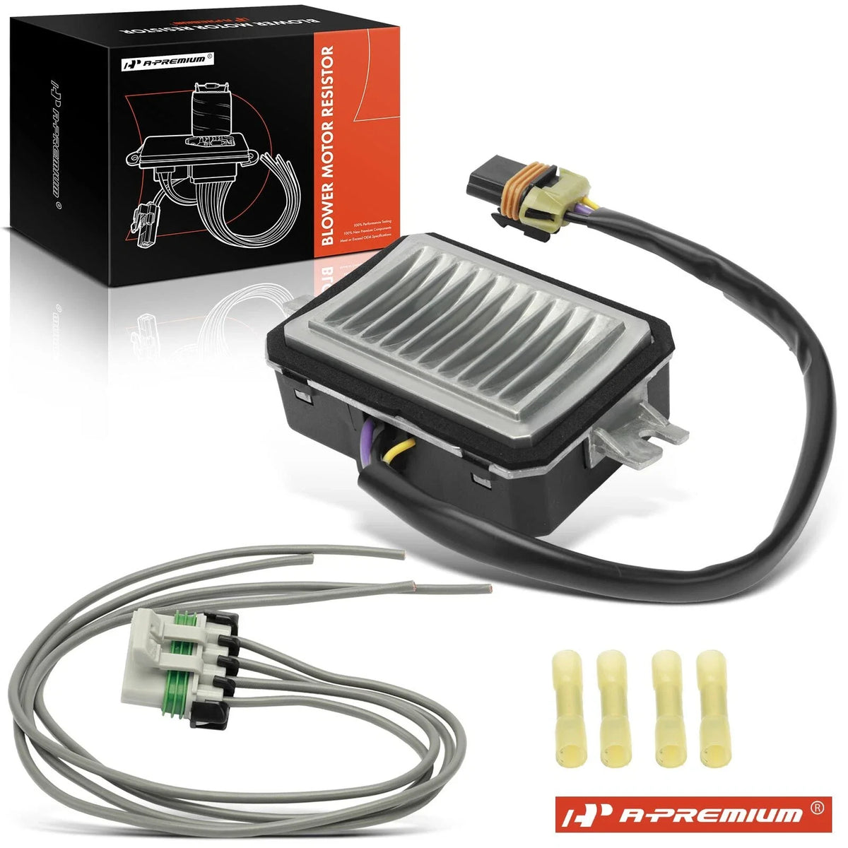 HVAC Blower Motor Resistor Kit for Cadillac Seville, Pontiac, Oldsmobile