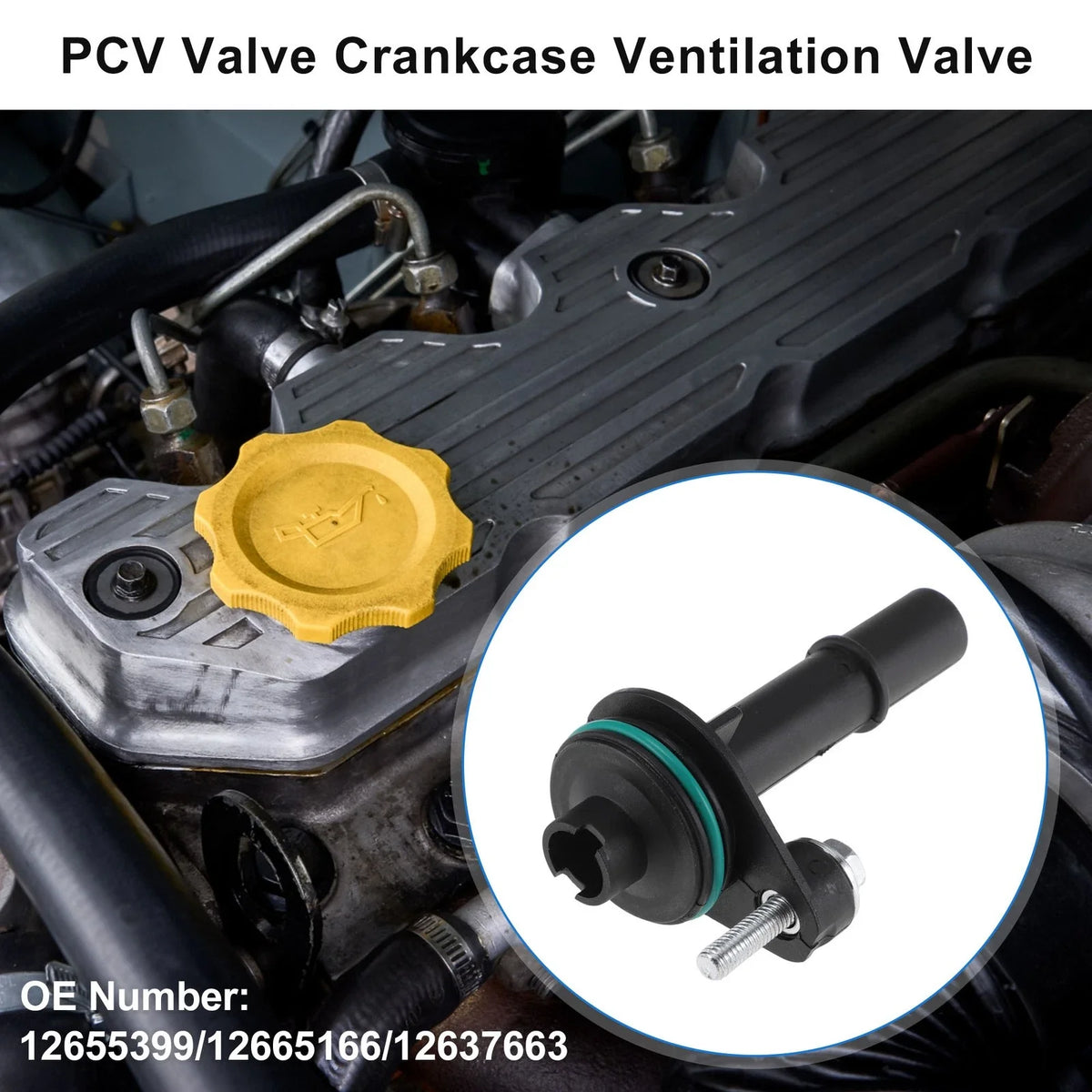 PCV Valve 12655399/12665166 for Chevrolet Blazer (2019–2021)
