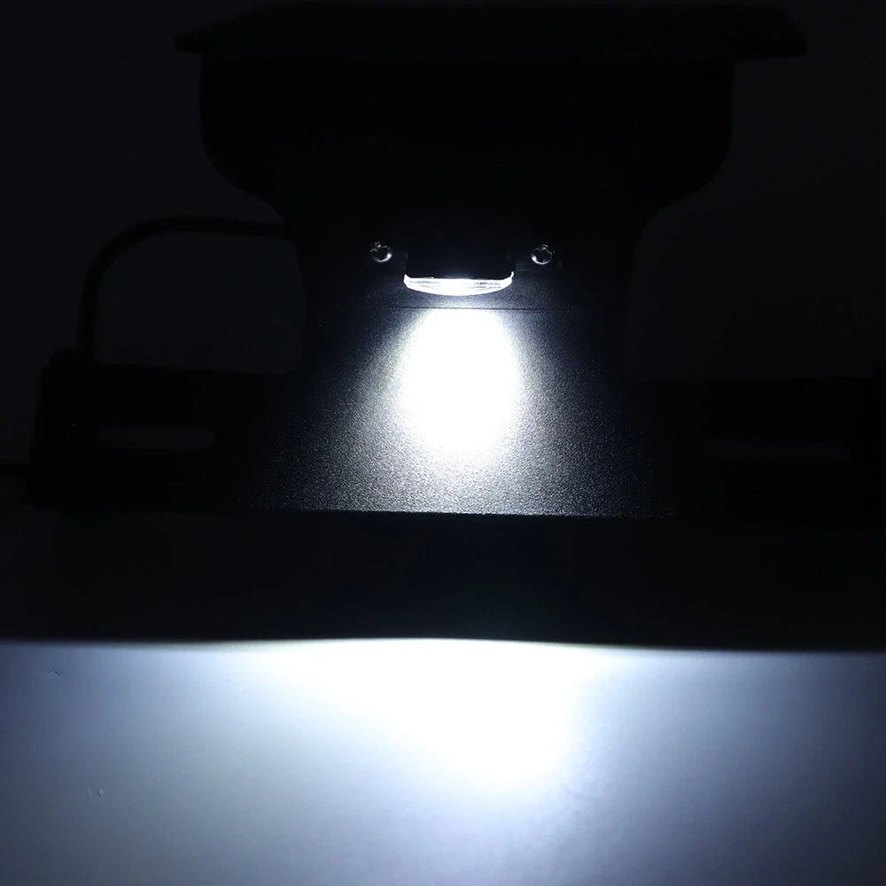 Fender License Plate Holder with LED Light for Yamaha XTZ700/Rally Tenere 700 (2023)