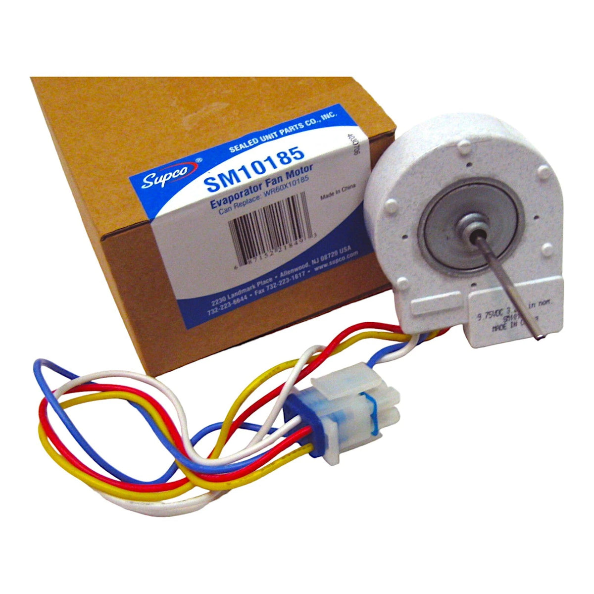 Evaporator Fan Motor for GE Refrigerator Freezer (SM10185)