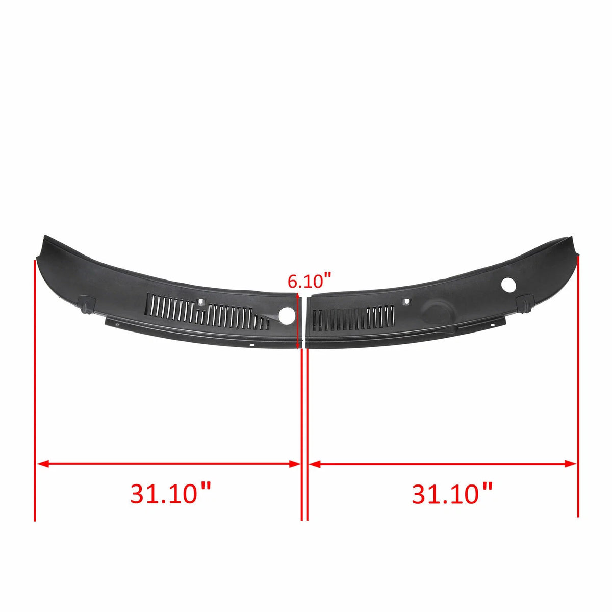 Windshield Wiper Cowl Cover for Ford Mustang (1999–2004)