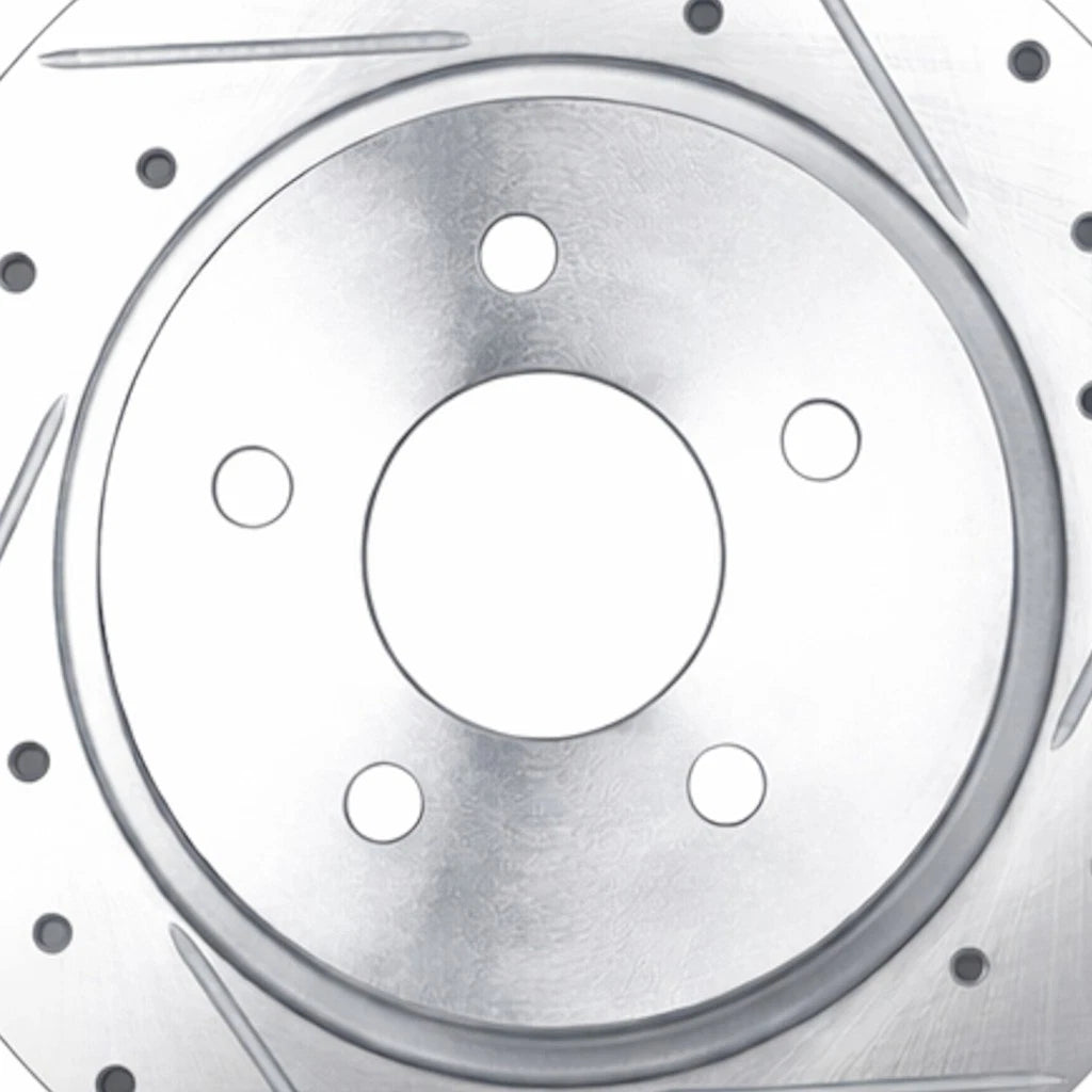 Drilled and Slotted Brake Rotors for Lincoln Zephyr (2006) ALX-PAU-DF-7004-54251-CLA4