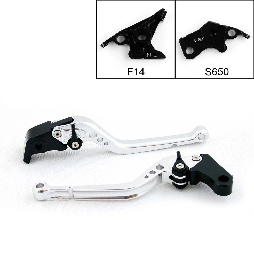 Long Brake Clutch Levers for Suzuki SV650/S BL650/V-Strom 600/750 KATANA (2000–2023)