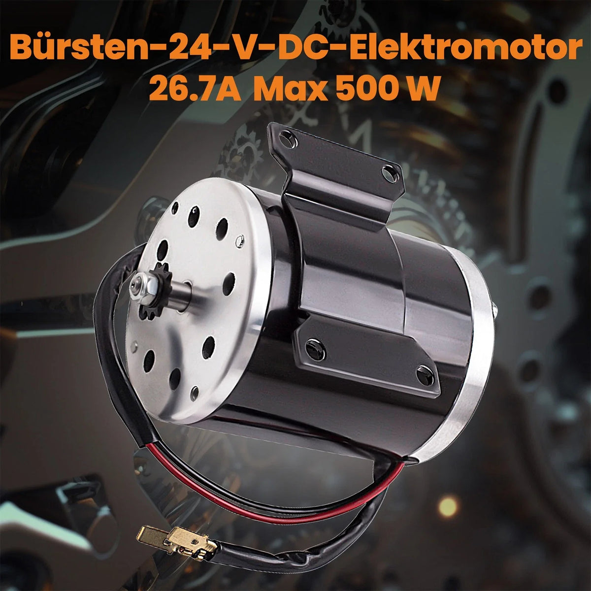 500W 24V DC Electric Motor for Scooter Go-Kart Minibike DIY (MY ZY 1020, 2010–2019)