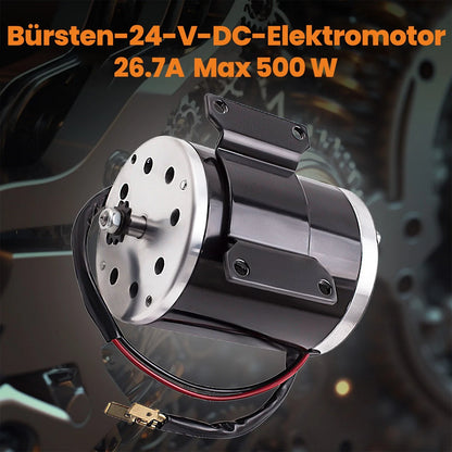 500W 24V DC Electric Motor for Scooter Go-Kart Minibike DIY (MY ZY 1020, 2010–2019)