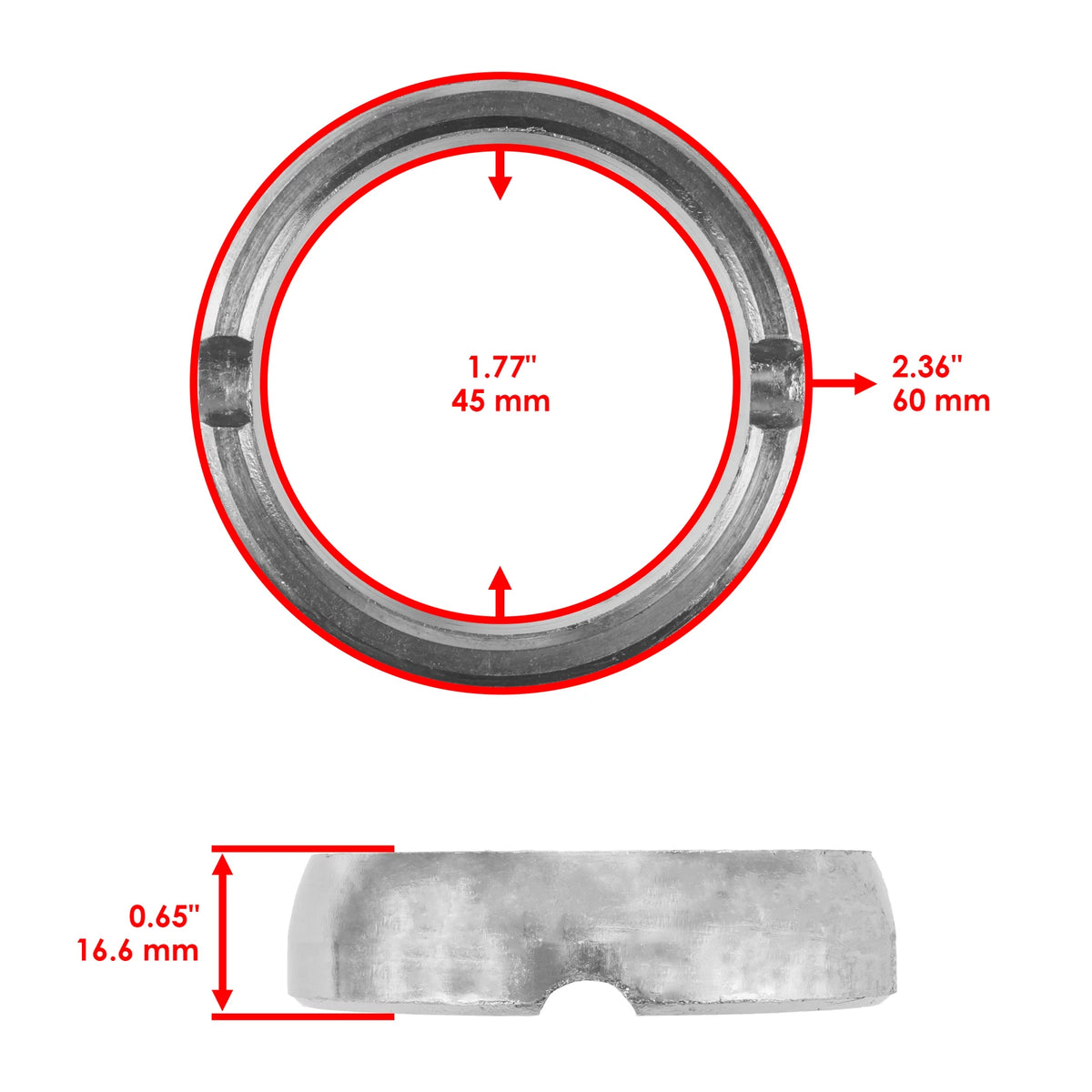 Exhaust Gasket Donut Seal for Polaris ATV (3610119, MG113AA1001)