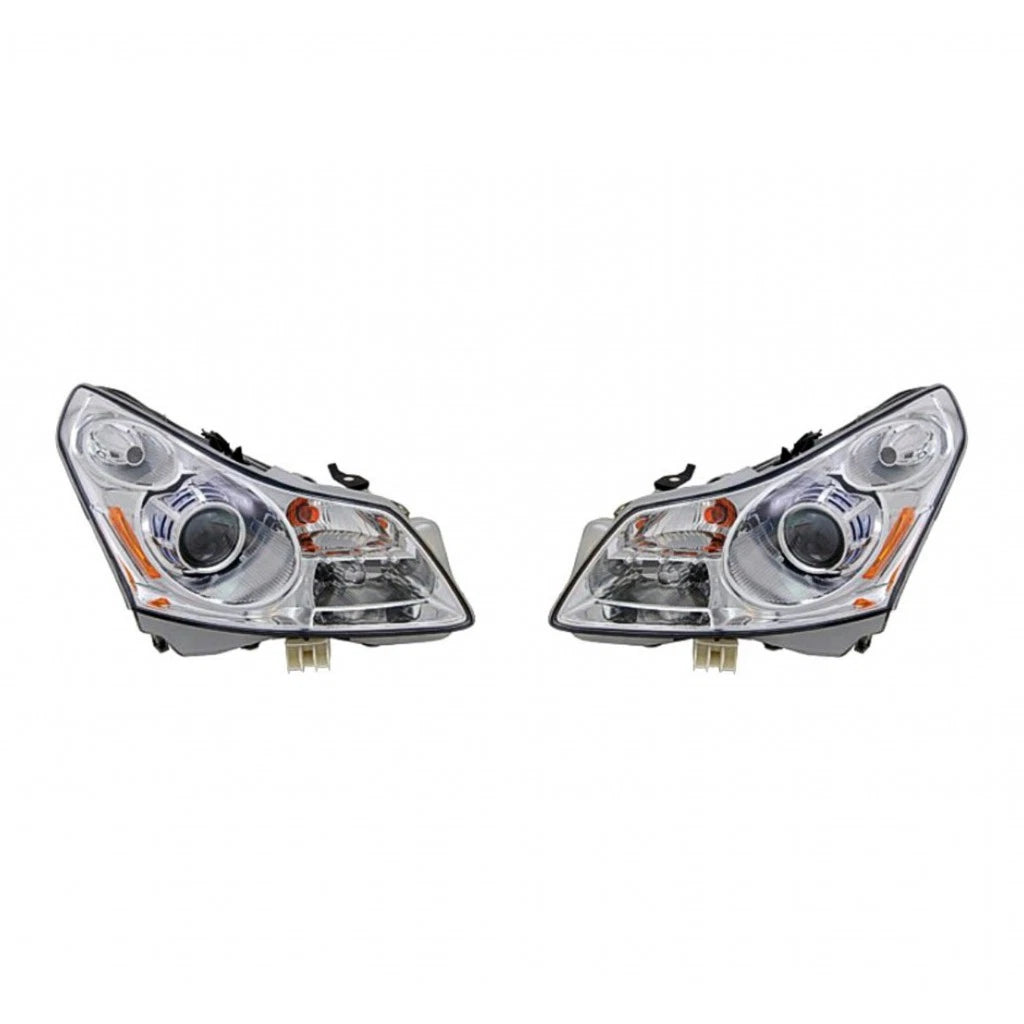 Headlight Assembly Pair for Infiniti G35 (2007–2008) MLX-PAIR-SHE1716-150-1-CL360A50, IN2502137