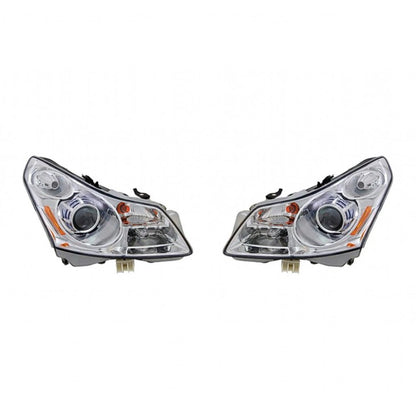 Headlight Assembly Pair for Infiniti G35 (2007–2008) MLX-PAIR-SHE1716-150-1-CL360A50, IN2502137