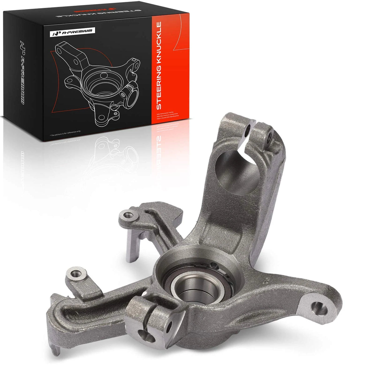 Front Right Steering Knuckle for Ford Focus (2000–2004) 2M5Z3K185AB, 2M5Z3K185BA, YS4Z3K185CB, YS4Z3K185DB, 698-222