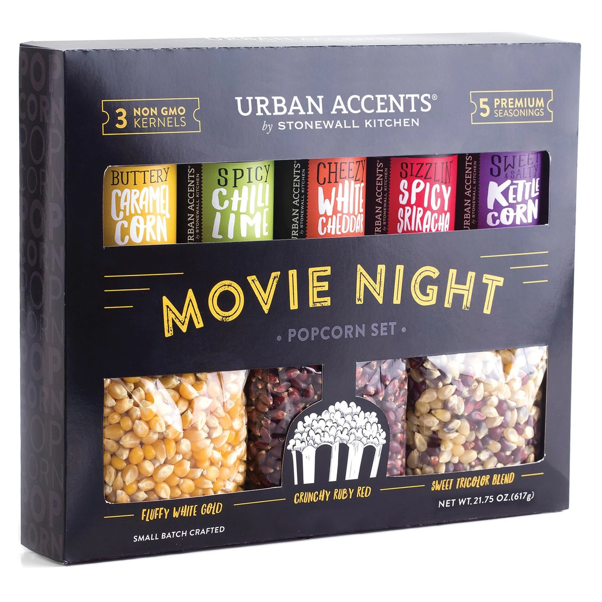 Popcorn Gift Set for Movie Night (21.75 Ounce)