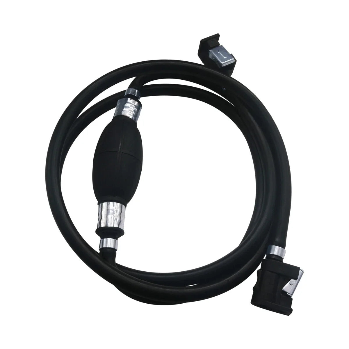 5/16" Fuel Gas Hose Line Assembly with Primer Bulb for Marine Outboard (N/A)