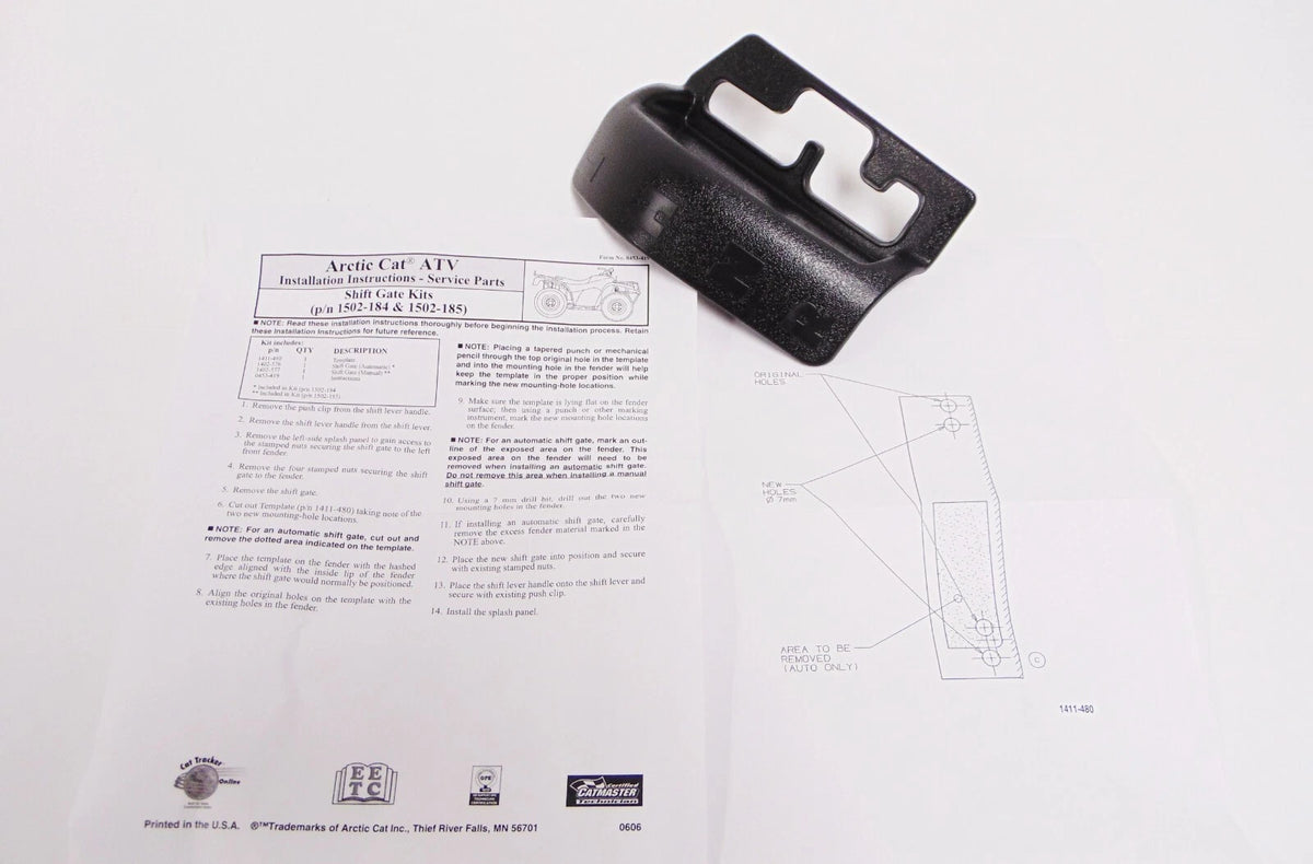 Automatic Shift Gate Kit for Arctic Cat ATV (1502-184)