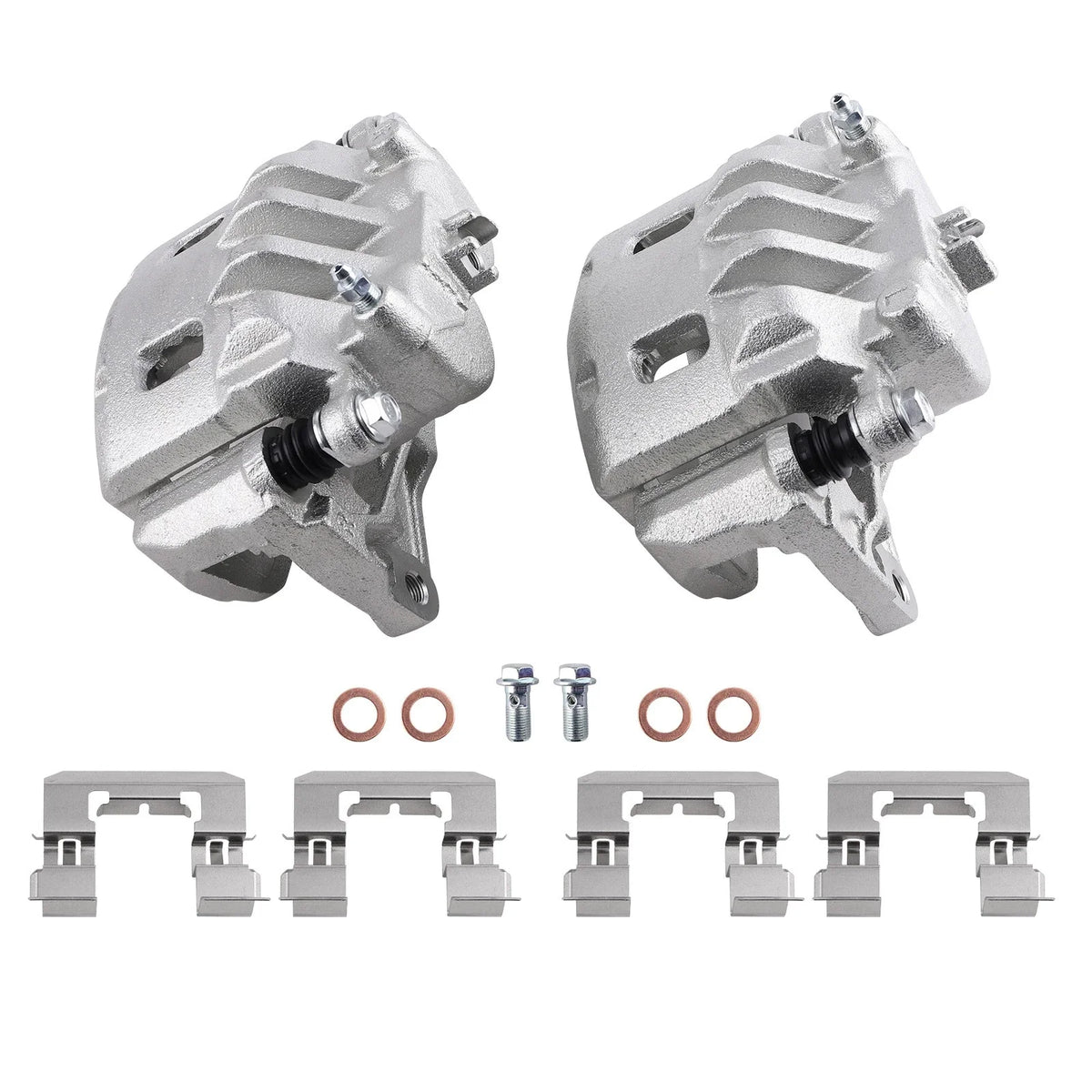 Set of 2 Front Left Right Brake Calipers for Subaru Forester (2003–2018) SLB20007 19-P2683B