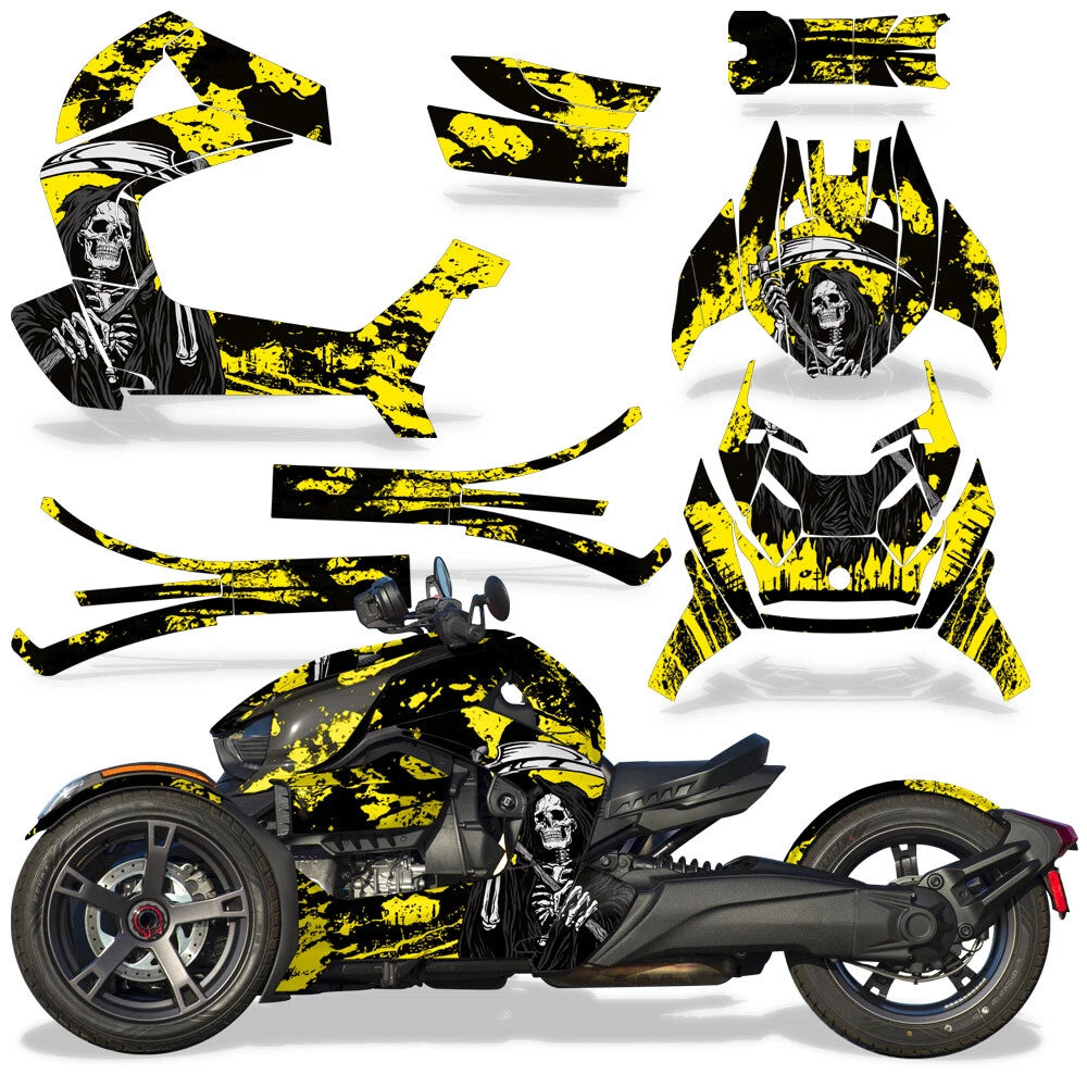 Graphic Stickers Decals for Can-Am Ryker NON RALLY (2019–2024) WD1009