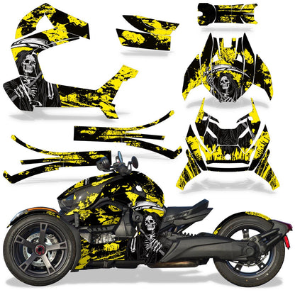Graphic Stickers Decals for Can-Am Ryker NON RALLY (2019–2024) WD1009