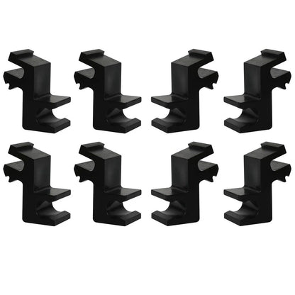8 Pcs Tonneau Prop Rod Clips for Truck Bed Cover