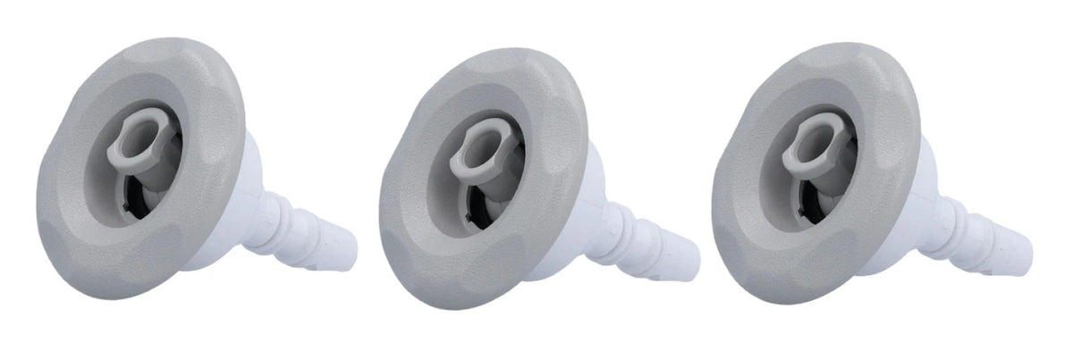 Pack of 3 Waterway Mini Storm 3" Silver Directional Jet for