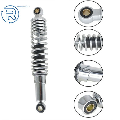 Pair of 320mm Chrome Rear Shocks for Sportster XL883 1200 72 48 (1979–2012)