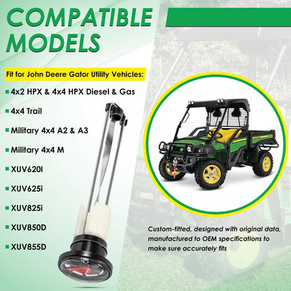 Fuel Sender Gauge Gas Cap for John Deere Gator XUV 620I 625I 825I 850D (For00727)