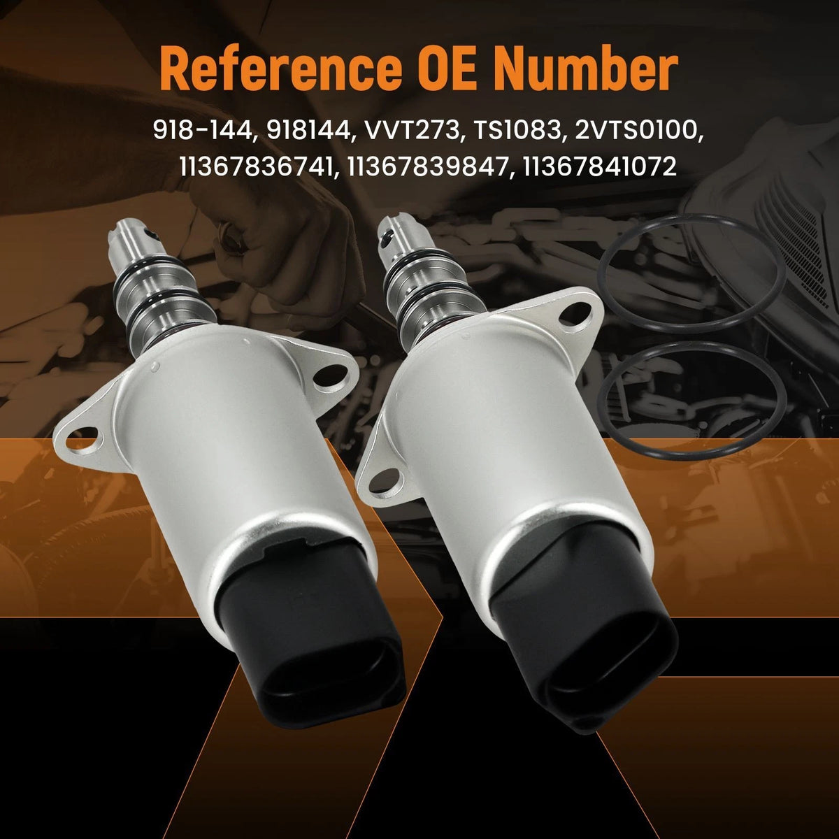 Variable Valve Solenoid Set for BMW M5 M6 5.0L V10 (2006–2010) O7YZ9D, 918-144