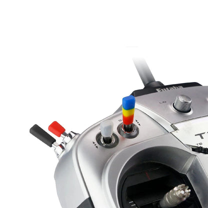 10PCS Non-Slip Rubber Switch Cover Caps for RC Transmitter Multicolor