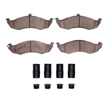 2X Brake Pad Set for Ford Thunderbird Mercury Cougar (1989–1992) 2551-0417-01