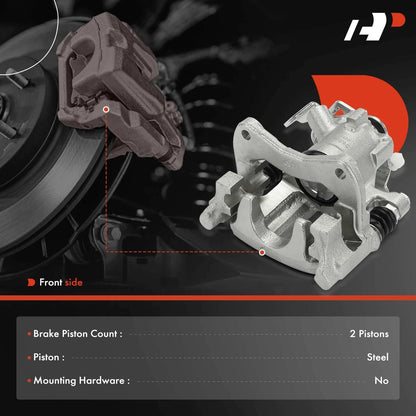 A-Premium Pair Rear Brake Calipers w/ Bracket for Audi A4 (1996–1997) 8D0615423, 8D0615424