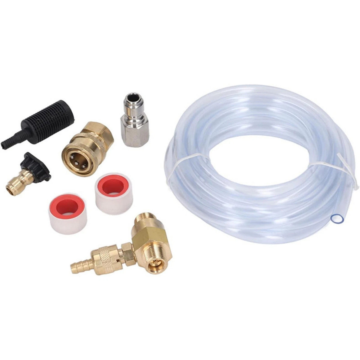 Downstream Injector Kit for Pressure Washer 4000 PSI with 10ft Siphon Tube