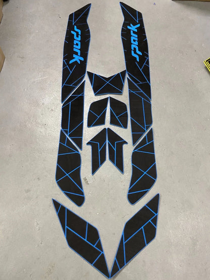 Custom Eva Foam Anti-Slip Mats for Seadoo Spark 2up (2014–2023)