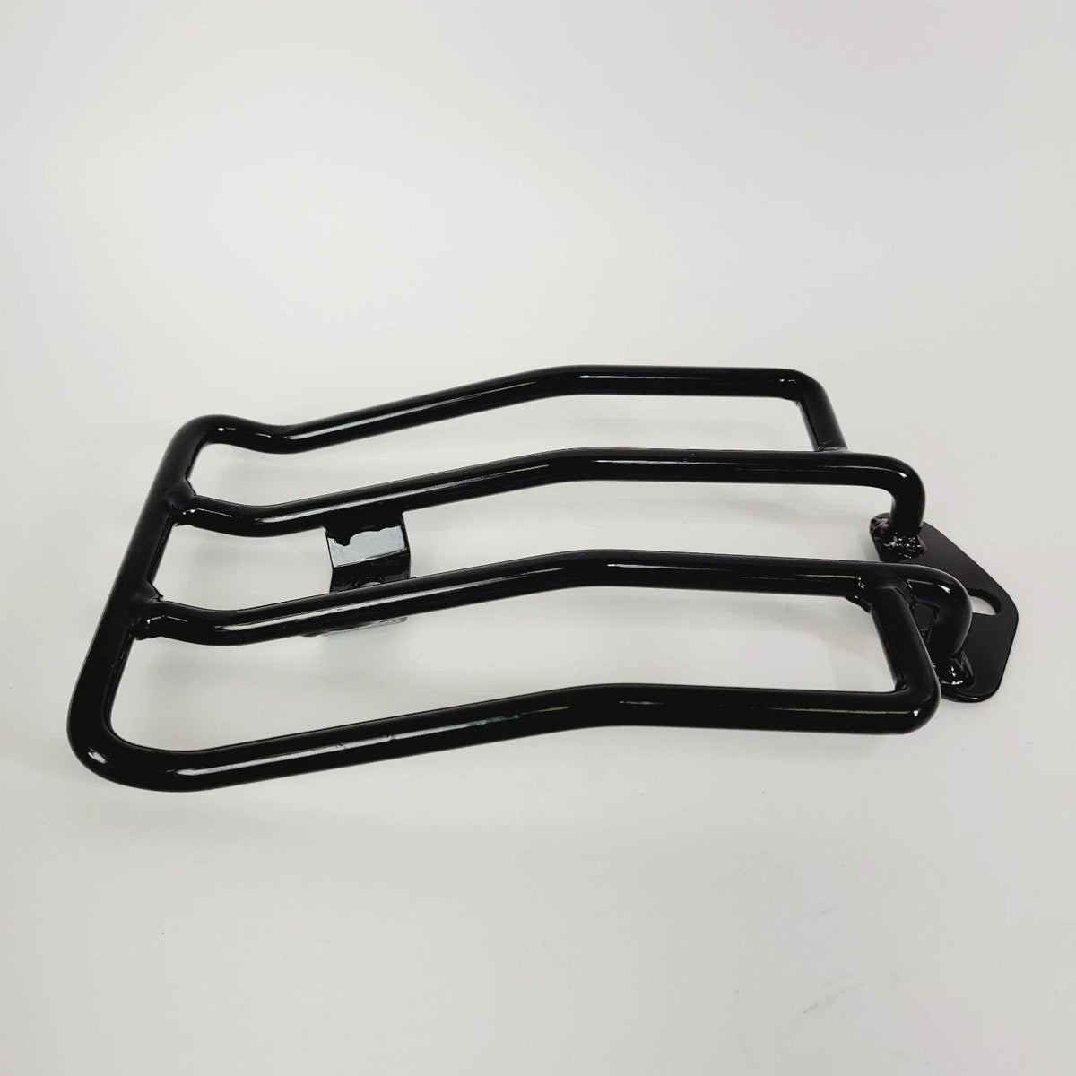 Solo Seat Luggage Rack for Harley Sportster XL883 1200 (2004–2015) Gloss Black