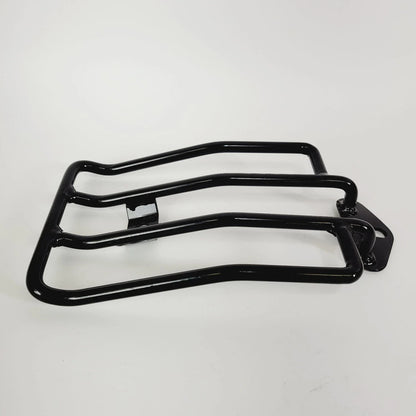 Solo Seat Luggage Rack for Harley Sportster XL883 1200 (2004–2015) Gloss Black